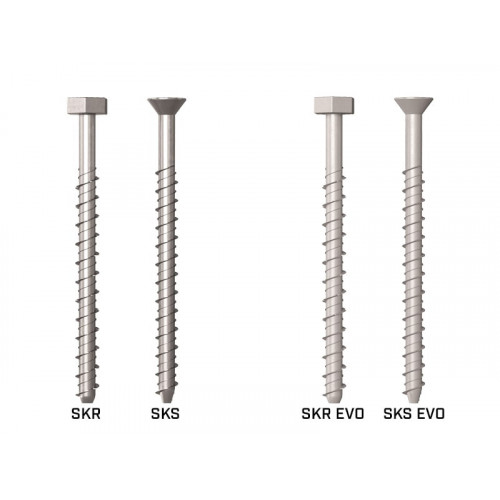 Анкер винтовой Rothoblaas по бетону SKR 7,5X80 (50 шт) (SKR7580)